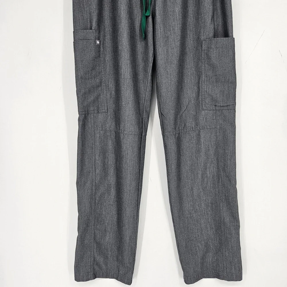 Figs Scrub Pants Mens Medium Nurses Healthcare Uniforms Graphite Gray Axim‎